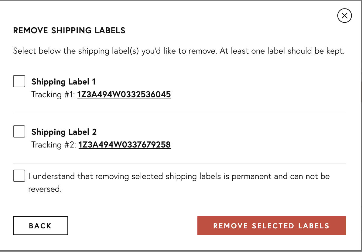 Manage Logo on Shipping Labels